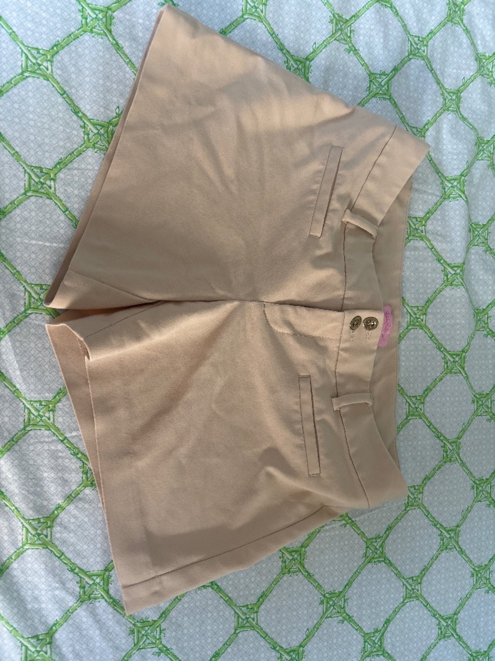 Tan Lilly shorts